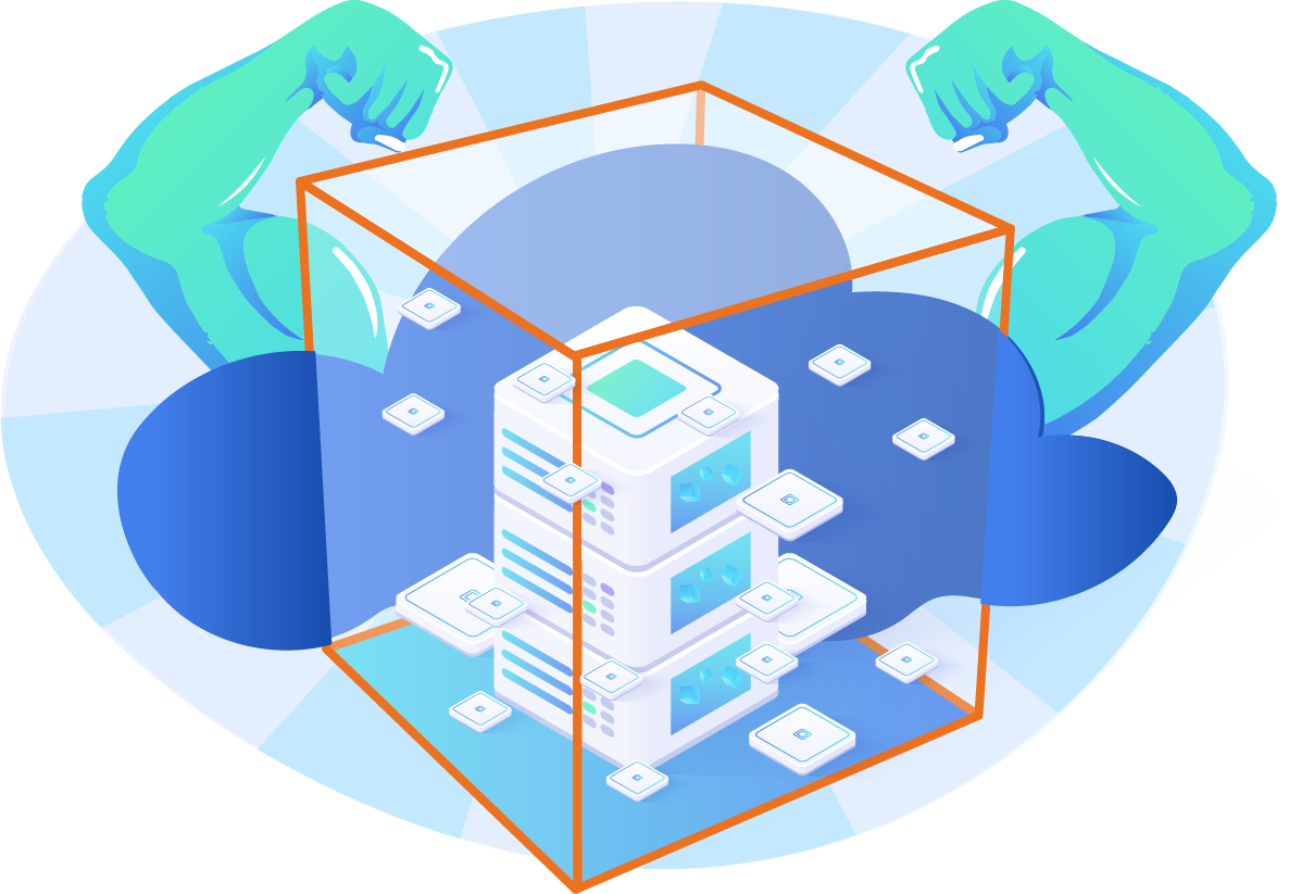 Private Cloud from Hosted Power